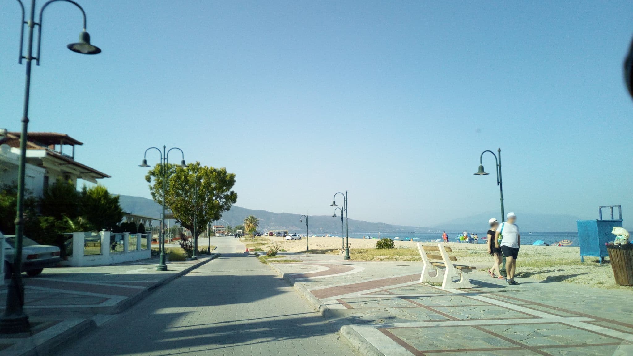 Street view near Makedos Sea View Hotel, Néa Vrasná — © skarmoutsosv (CC BY-SA · Mapillary)