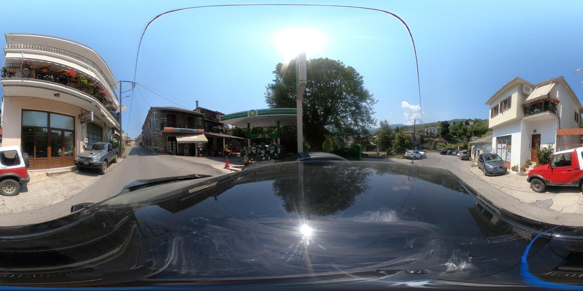 Street view near Haravgi, Zagorá — © geraki (CC BY-SA · Mapillary)