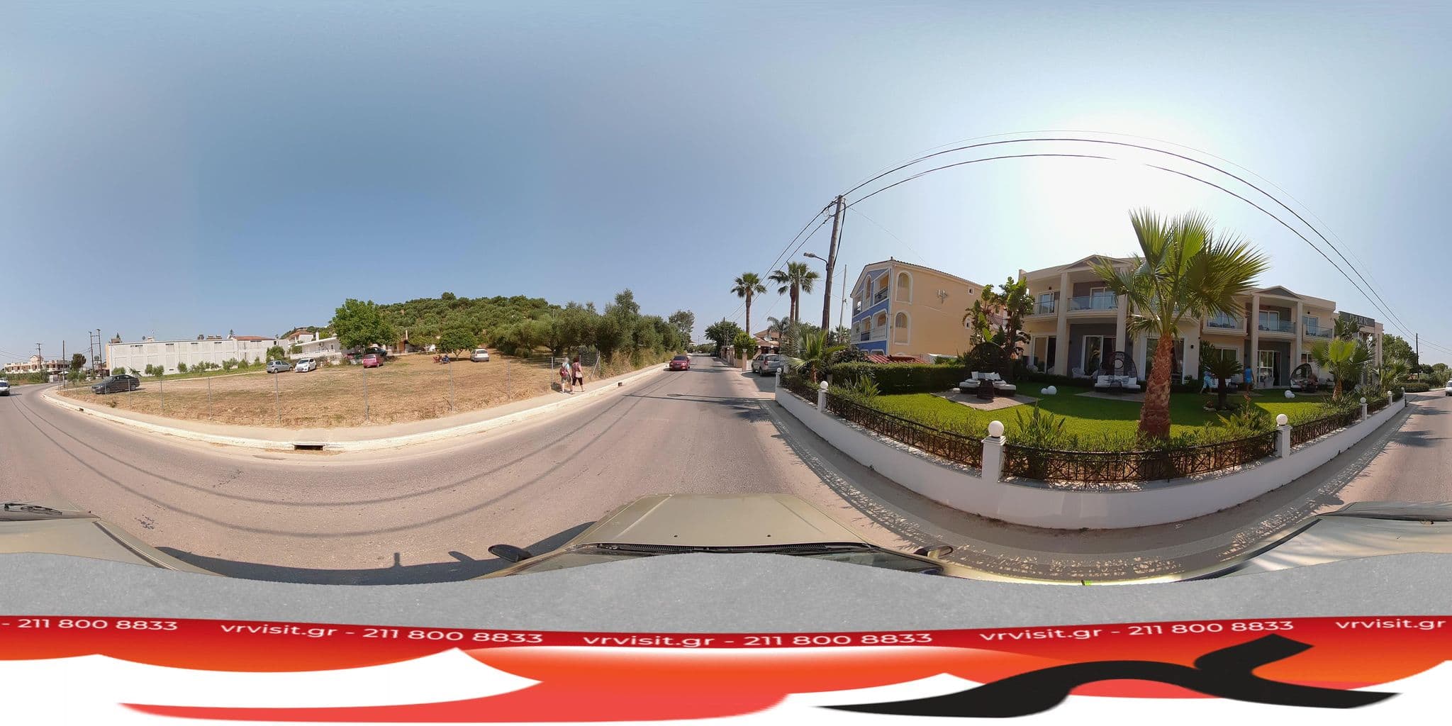 Street view near Park Hotel, Plános — © VRvisit (CC BY-SA · Mapillary)