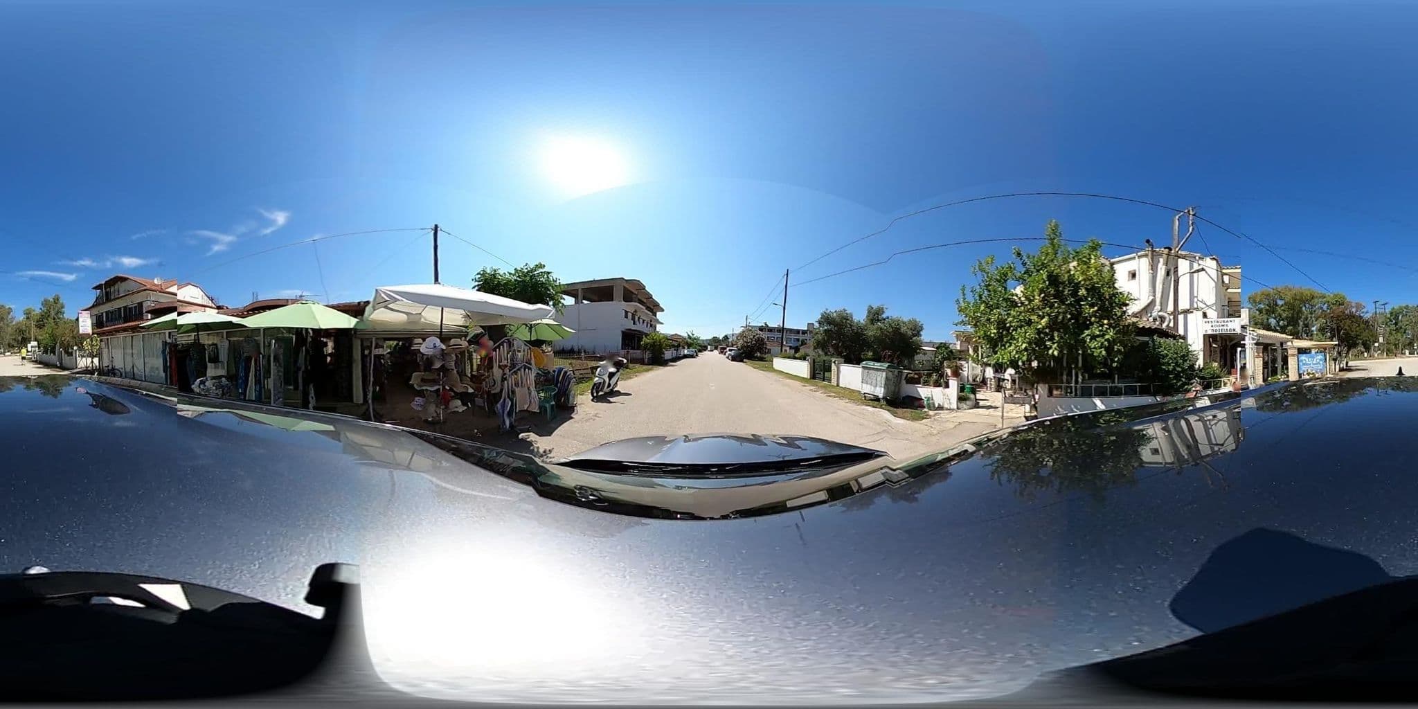 Street view near Posidon Apartments, Párga — © supco_survey (CC BY-SA · Mapillary)