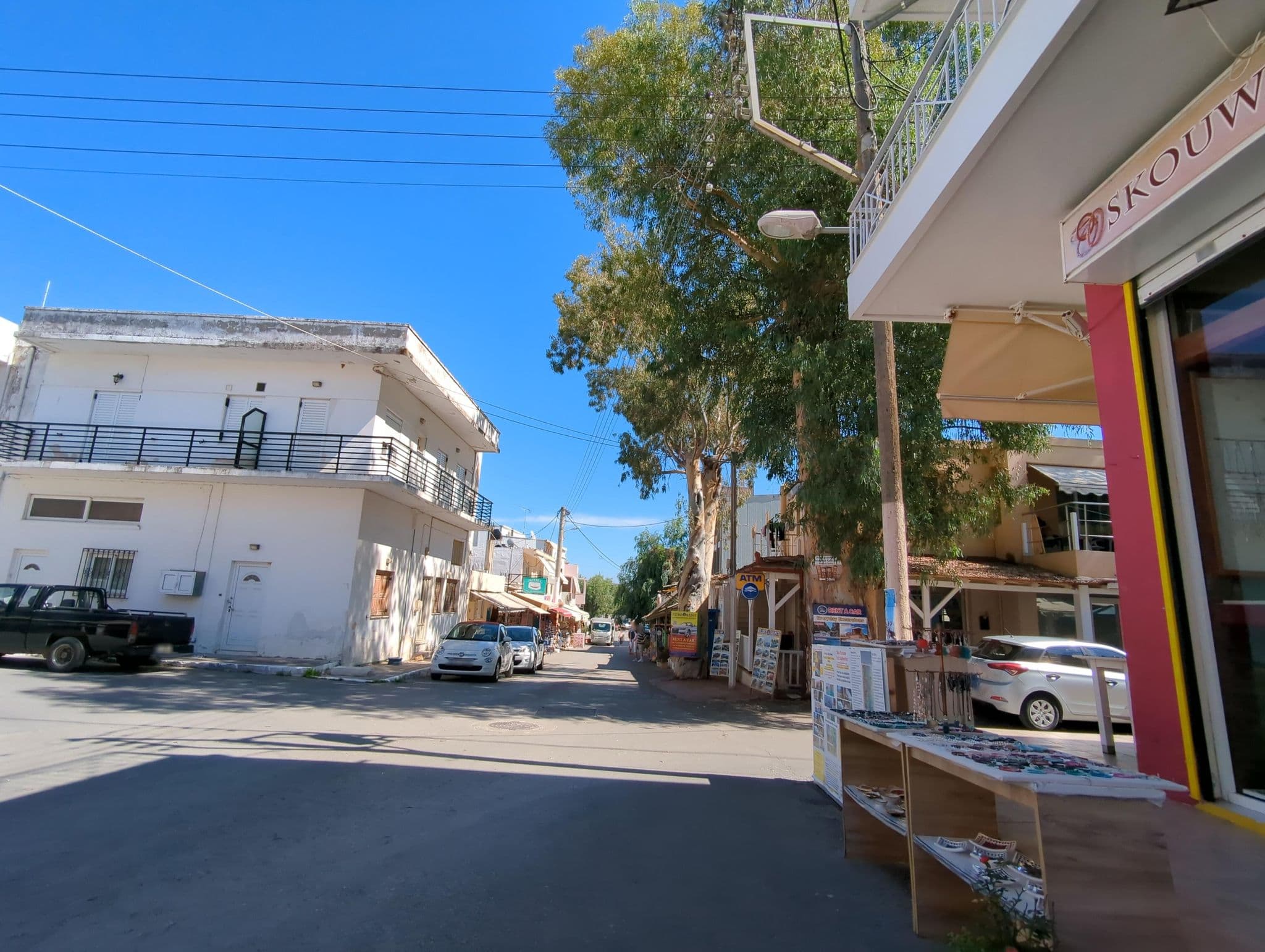 Street view near Eligas apartments, Georgioupolis — © ente (CC BY-SA · Mapillary)