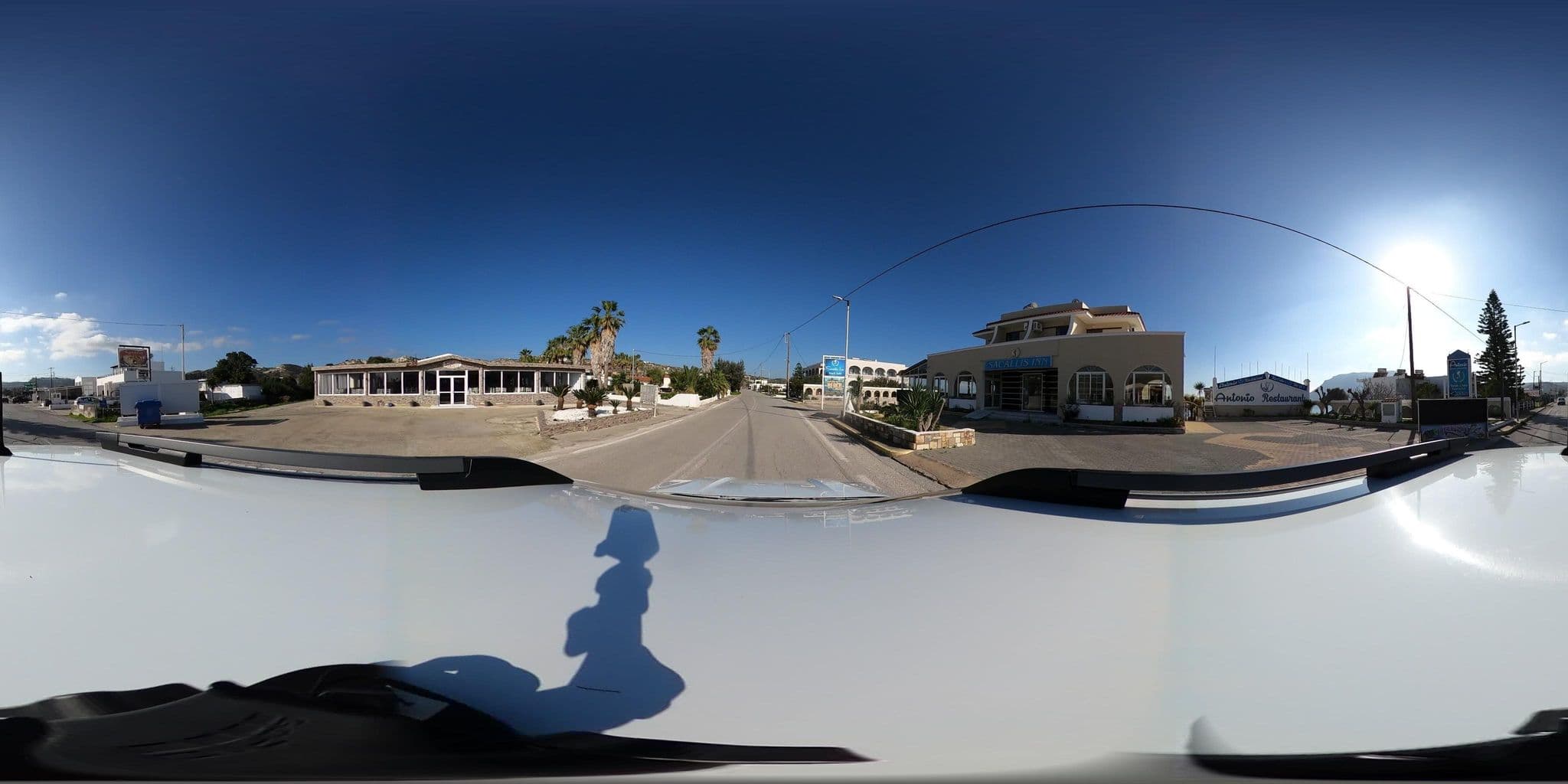 Street view near Sacallis-Inn Hotel, Kéfalos — © RoikosSA (CC BY-SA · Mapillary)
