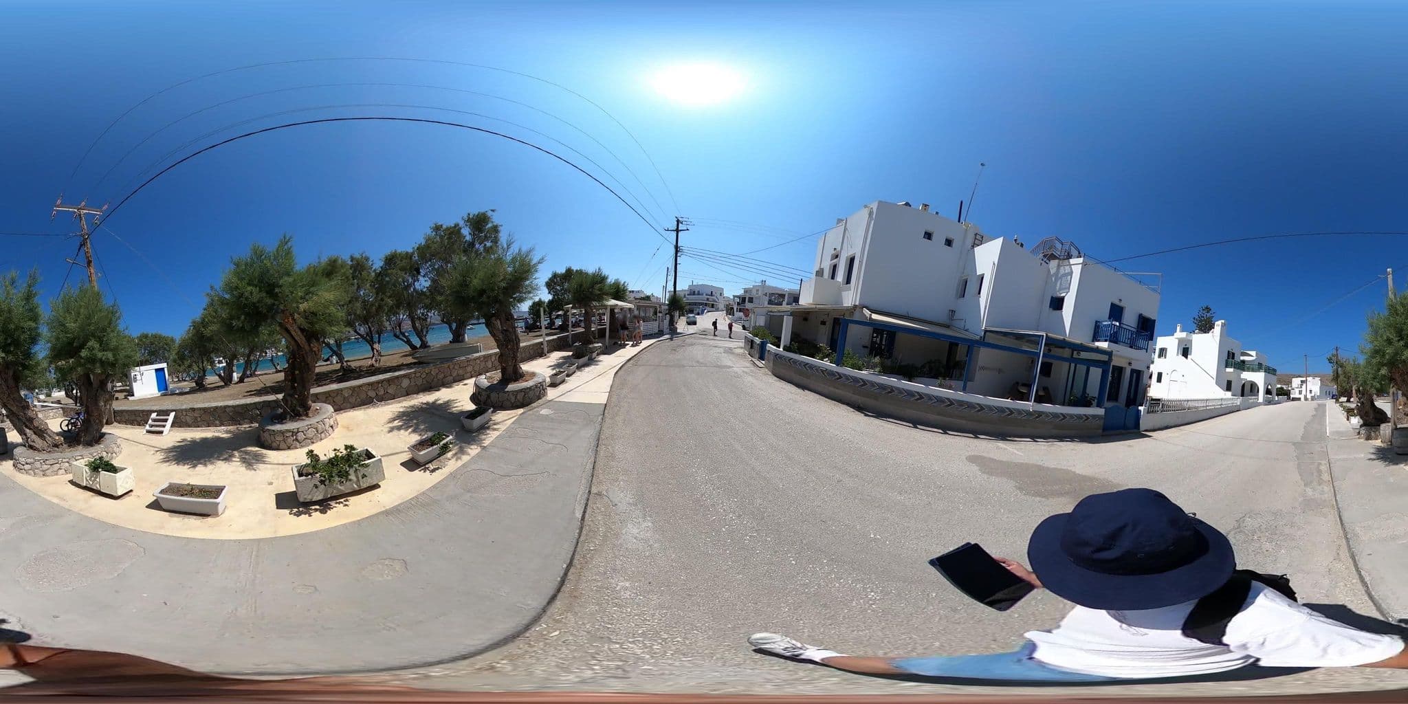 Street view near Armenaki's houses, Adámas