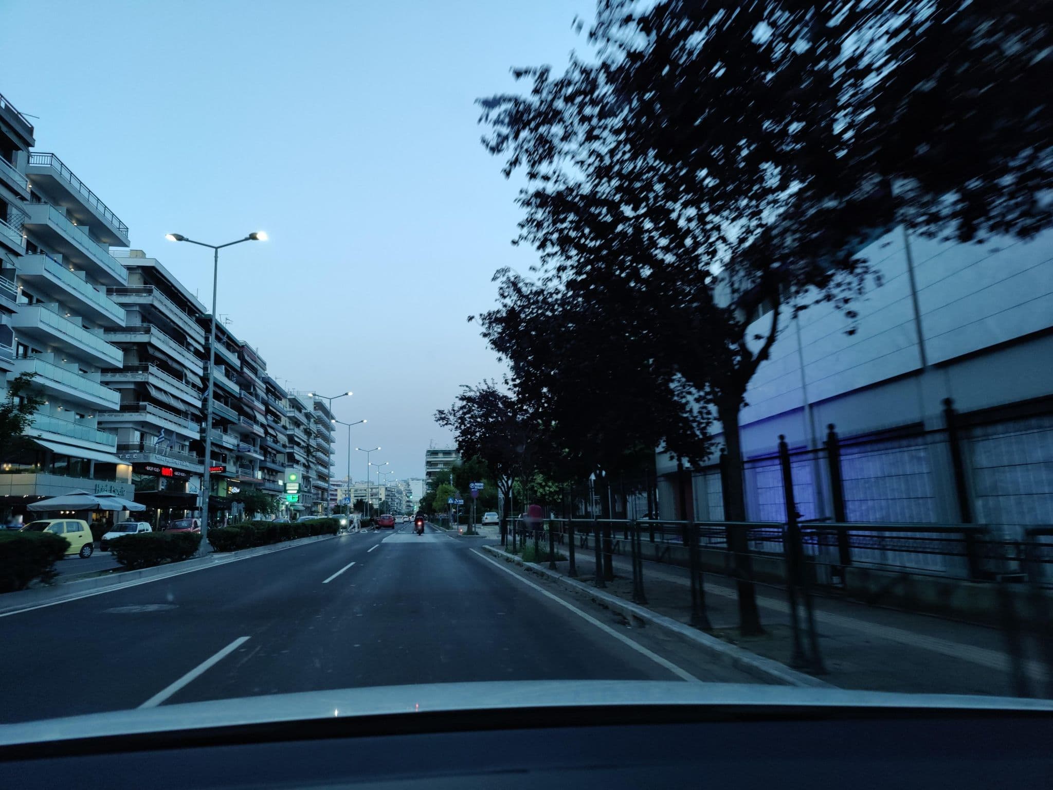 Street view near Hotel Nefeli, Kavála — © tr4sk (CC BY-SA · Mapillary)