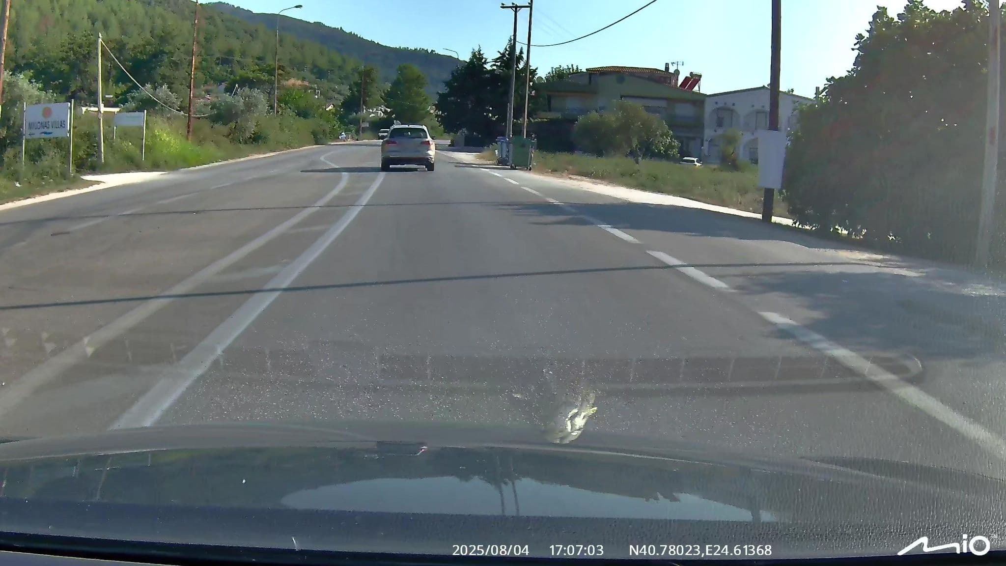Street view near Studios Avra, Prínos — © puky (CC BY-SA · Mapillary)