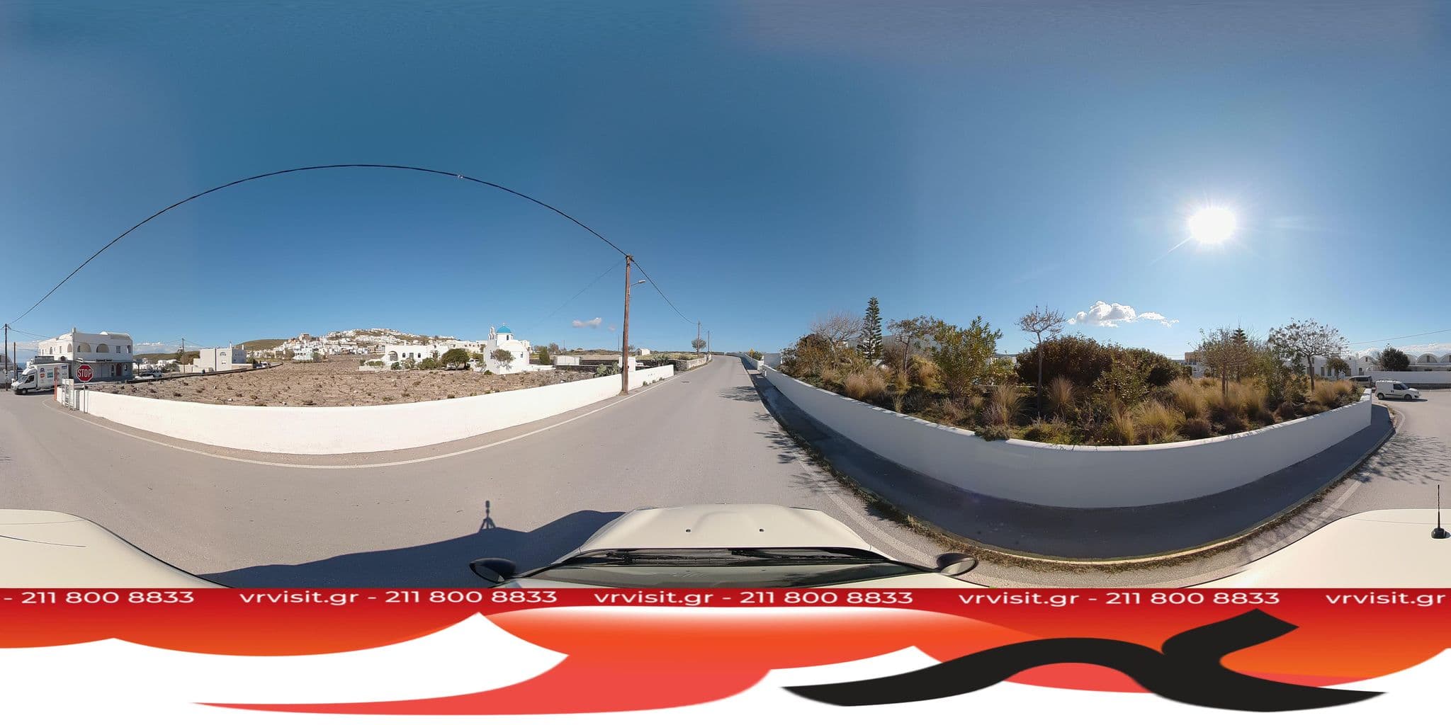 Street view near Hotel Mathios Village, Emporeío — © VRvisit (CC BY-SA · Mapillary)