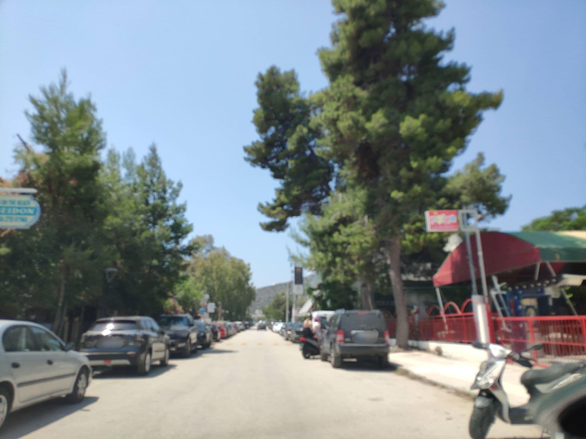 Street view near Poseidon, Tolón — © pppetros (CC BY-SA · Mapillary)