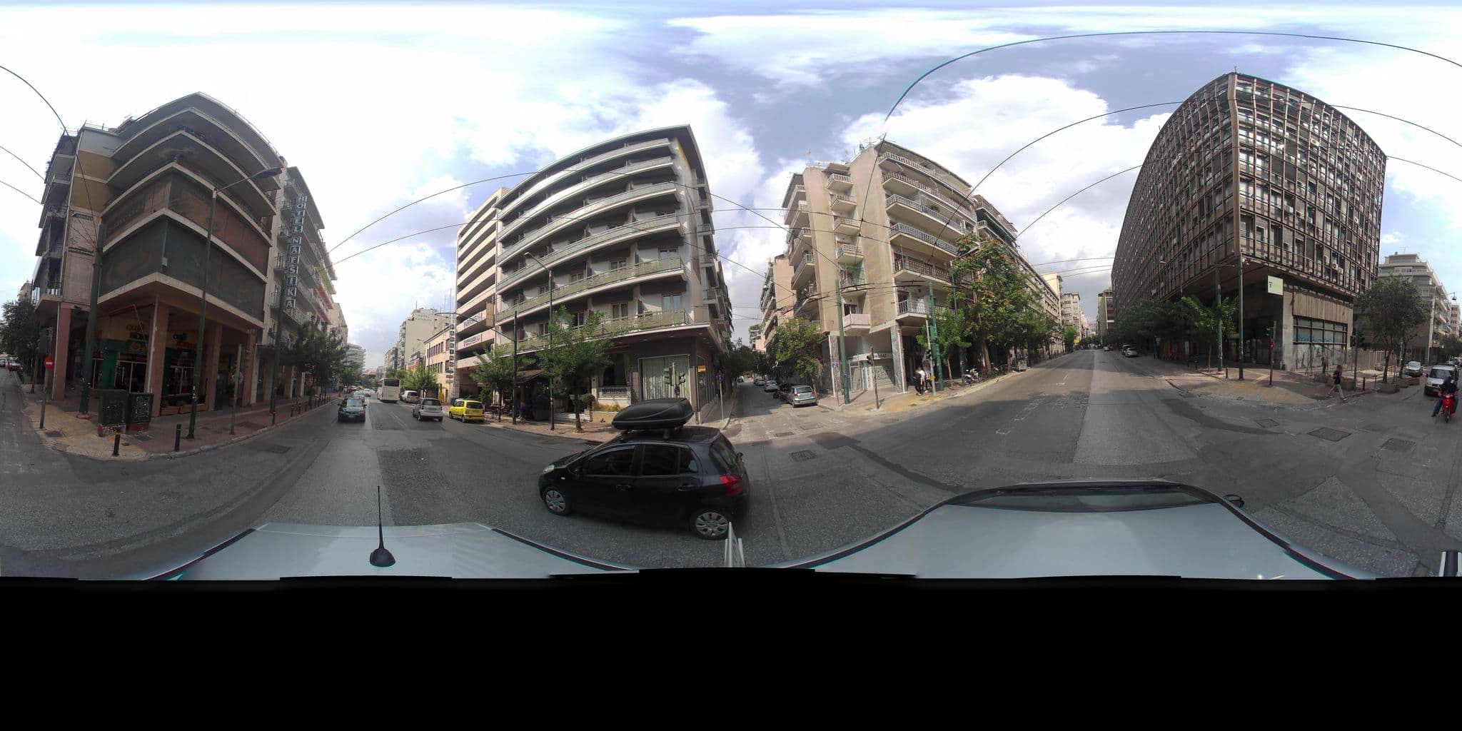 Street view near Novus City Hotel, Athens — © zaf3kala (CC BY-SA · Mapillary)