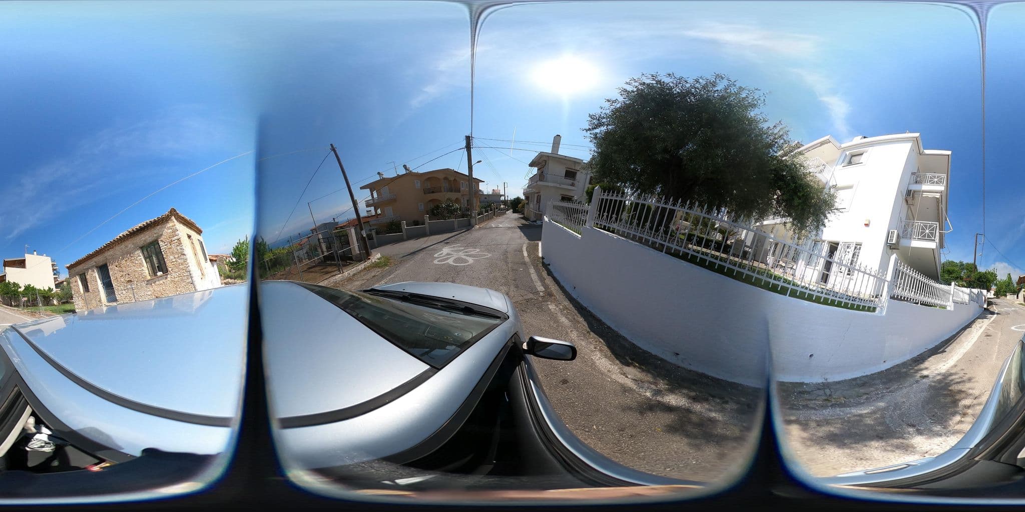 Street view near ERATO APARTMENTS, Petalídi — © efikour (CC BY-SA · Mapillary)