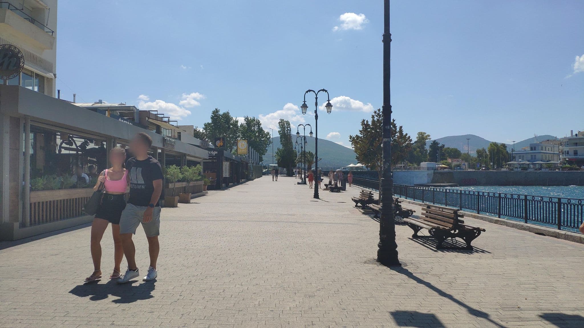 Street view near Lucy Hotel, Chalkída — © pppetros (CC BY-SA · Mapillary)