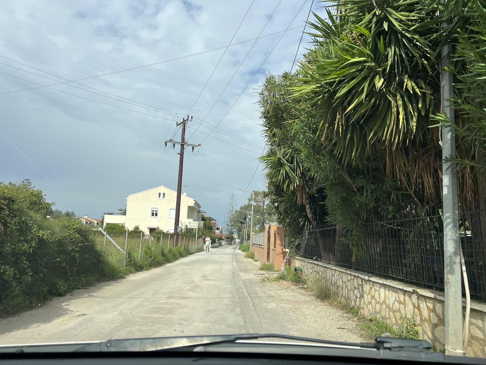 Street view near Villa Tasos, Acharávi — © VMConsulting (CC BY-SA · Mapillary)