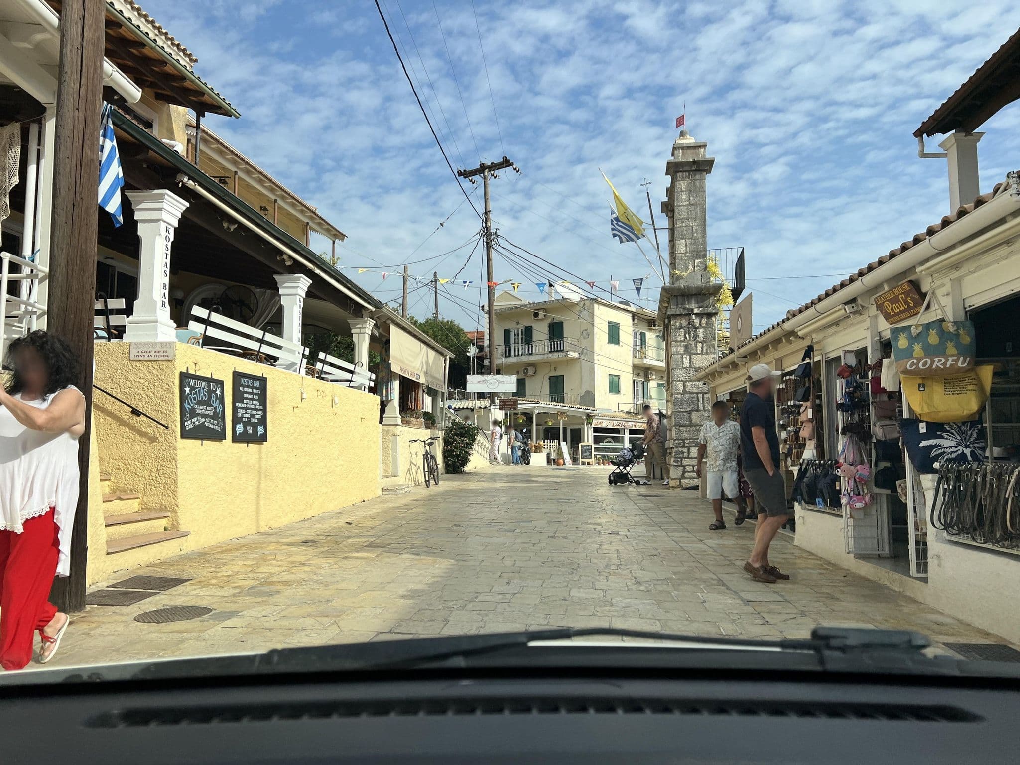 Street view near Oassis, Acharávi — © VMConsulting (CC BY-SA · Mapillary)