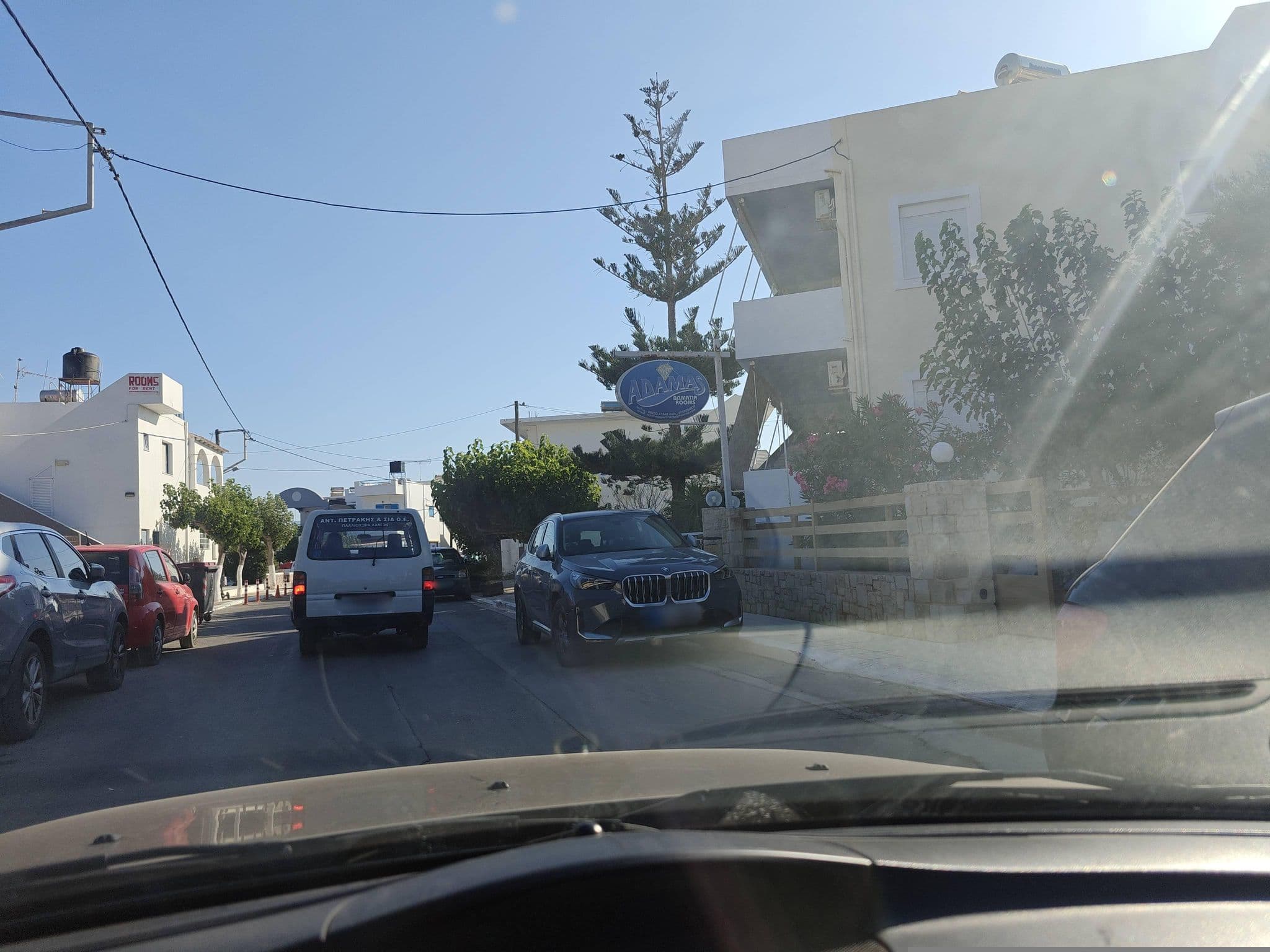 Street view near Adamas, Palaióchora
