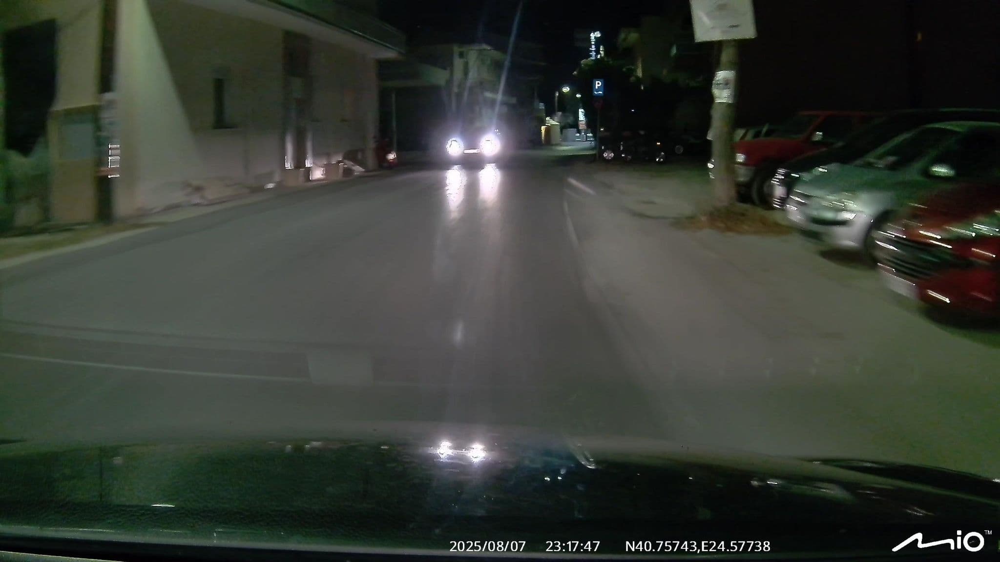Street view near Hotel Philoxenia, Prínos — © puky (CC BY-SA · Mapillary)