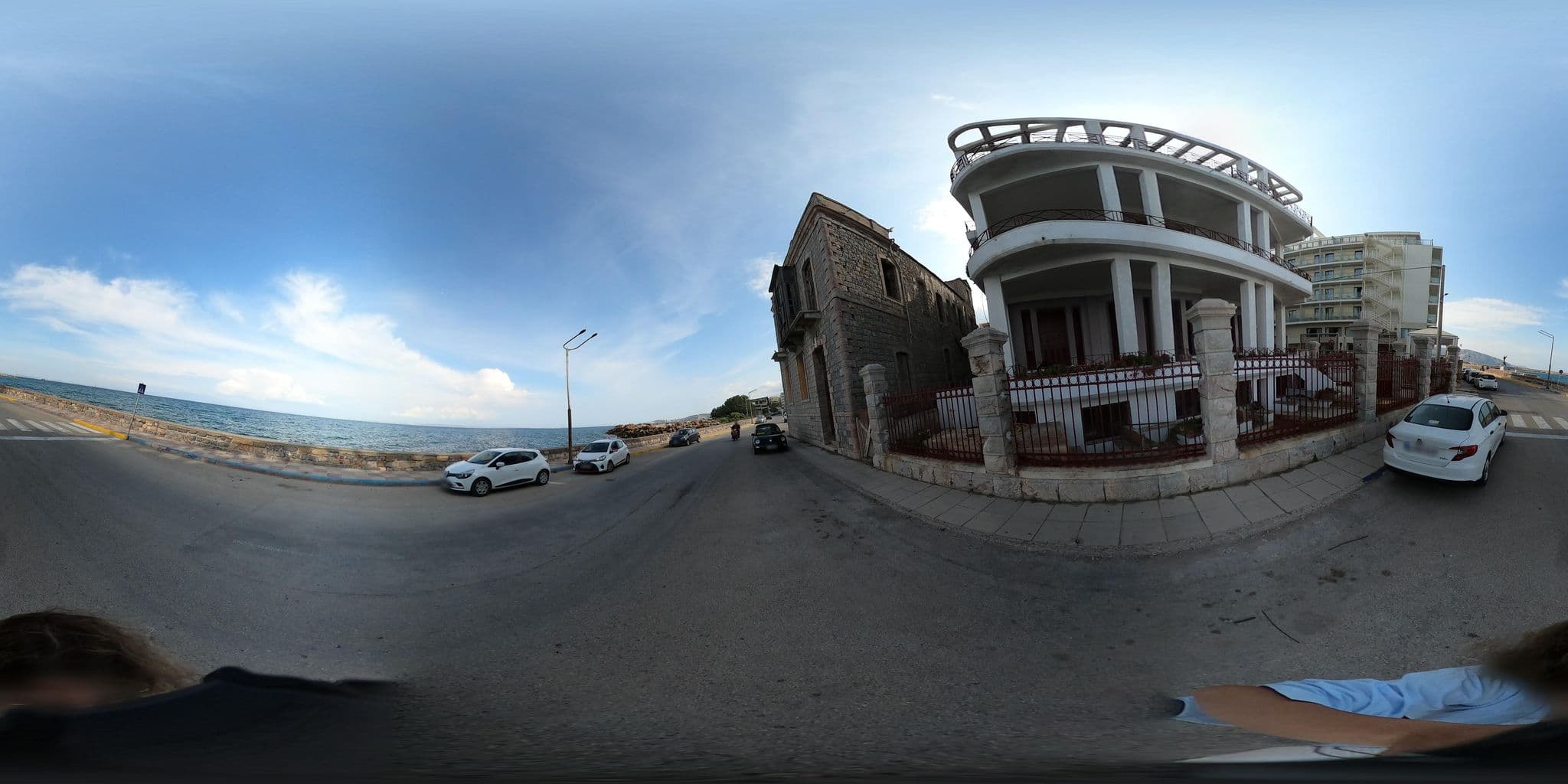 Street view near KYMA, Chios — © efikour (CC BY-SA · Mapillary)