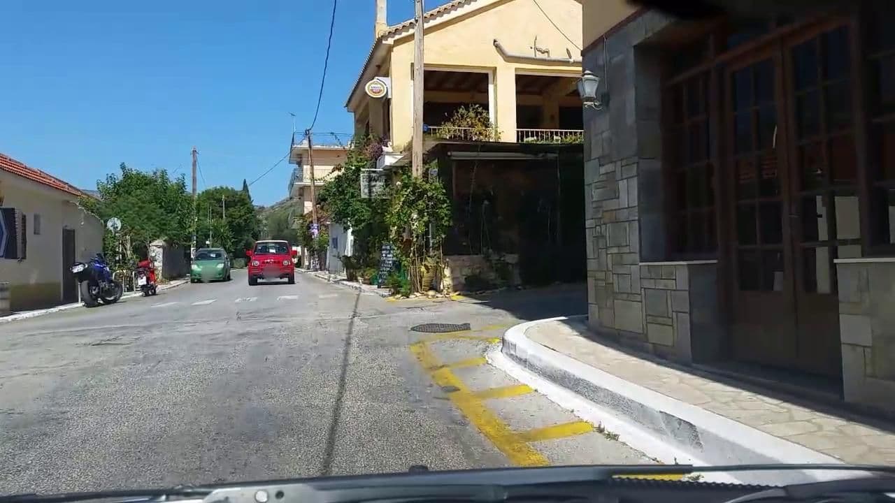 Street view near hotel moustakis, Sámi — © roadroid (CC BY-SA · Mapillary)
