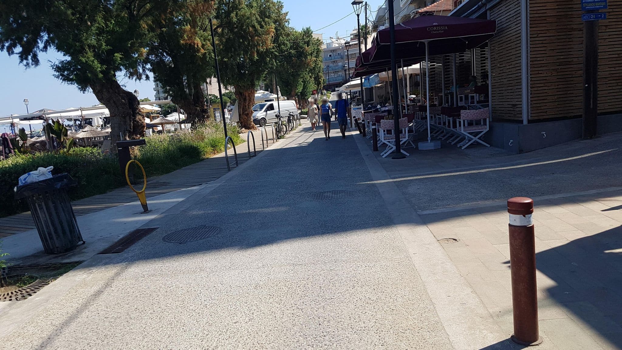 Street view near Pandohio studios, Chaniá — © dsmm (CC BY-SA · Mapillary)