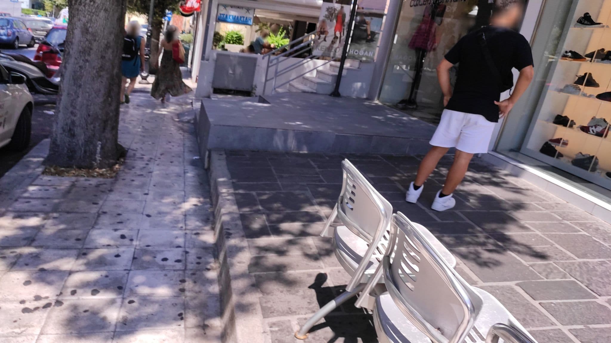 Street view near Lydia Hotel, Ródos