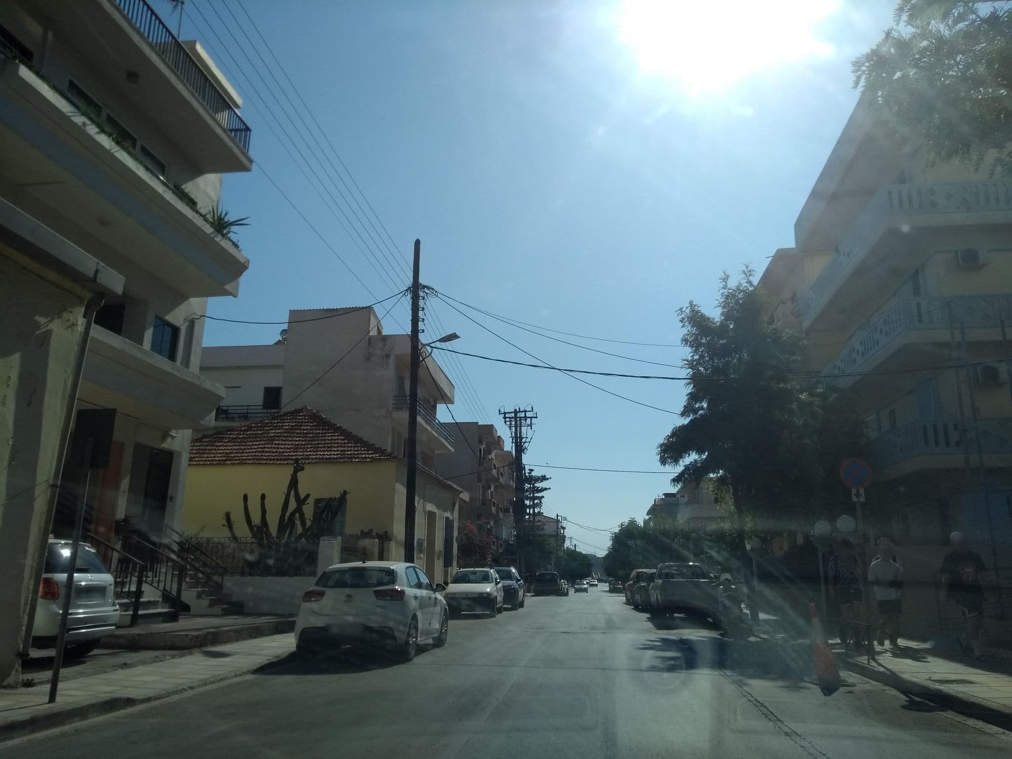 Street view near Christina Beach, Chaniá — © thetornado76 (CC BY-SA · Mapillary)