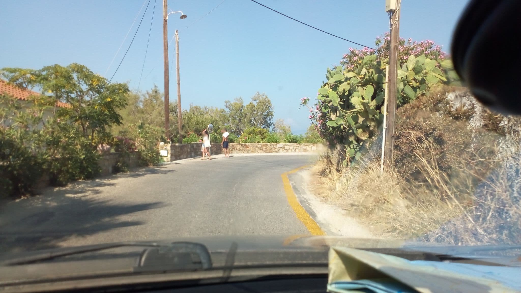 Street view near Armenistis View Studios, Agios Kirykos — © vaspag (CC BY-SA · Mapillary)