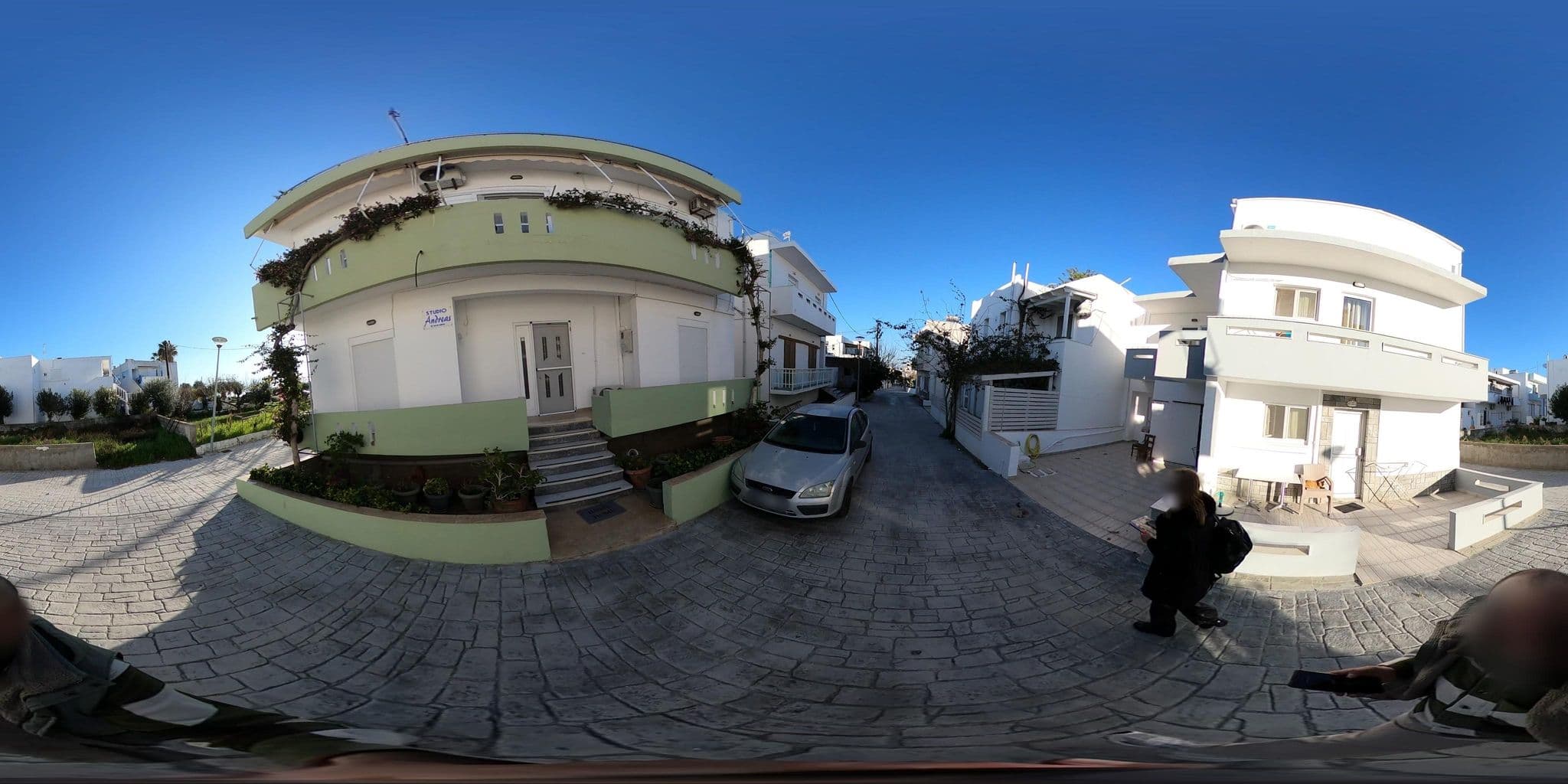 Street view near Andreas Studios, Antimácheia — © RoikosSA (CC BY-SA · Mapillary)