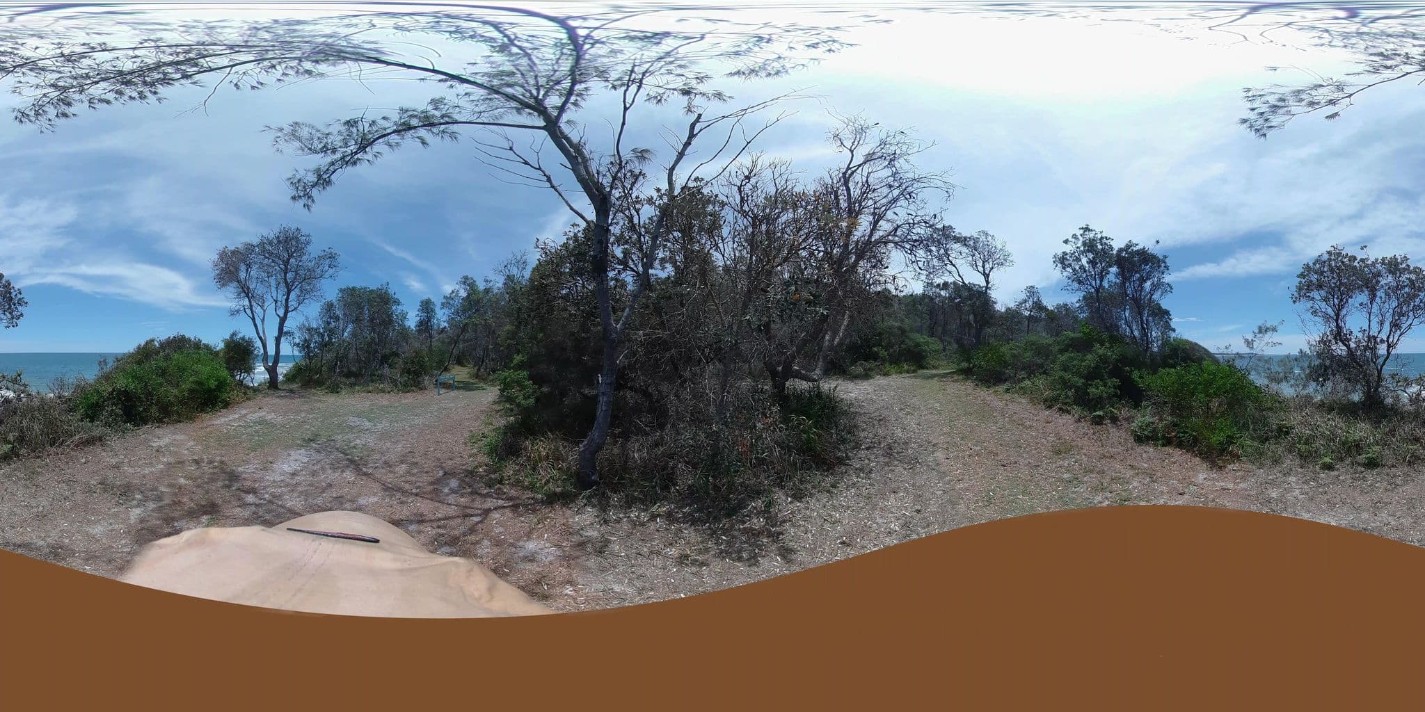 Street view near Rocky Point campground, Corindi Beach — © Platypus1 (CC BY-SA · Mapillary)