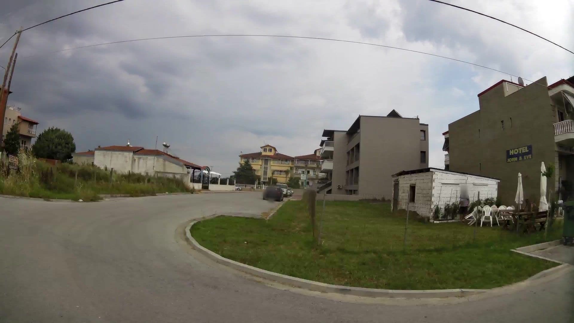 Street view near John & Eve Hotel, Korinós — © kaartcam (CC BY-SA · Mapillary)