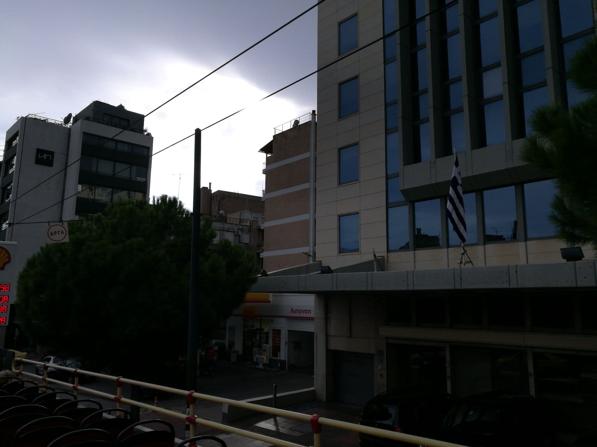 Street view near Acropolis Select Hotel, Dhafní — © rsandu (CC BY-SA · Mapillary)
