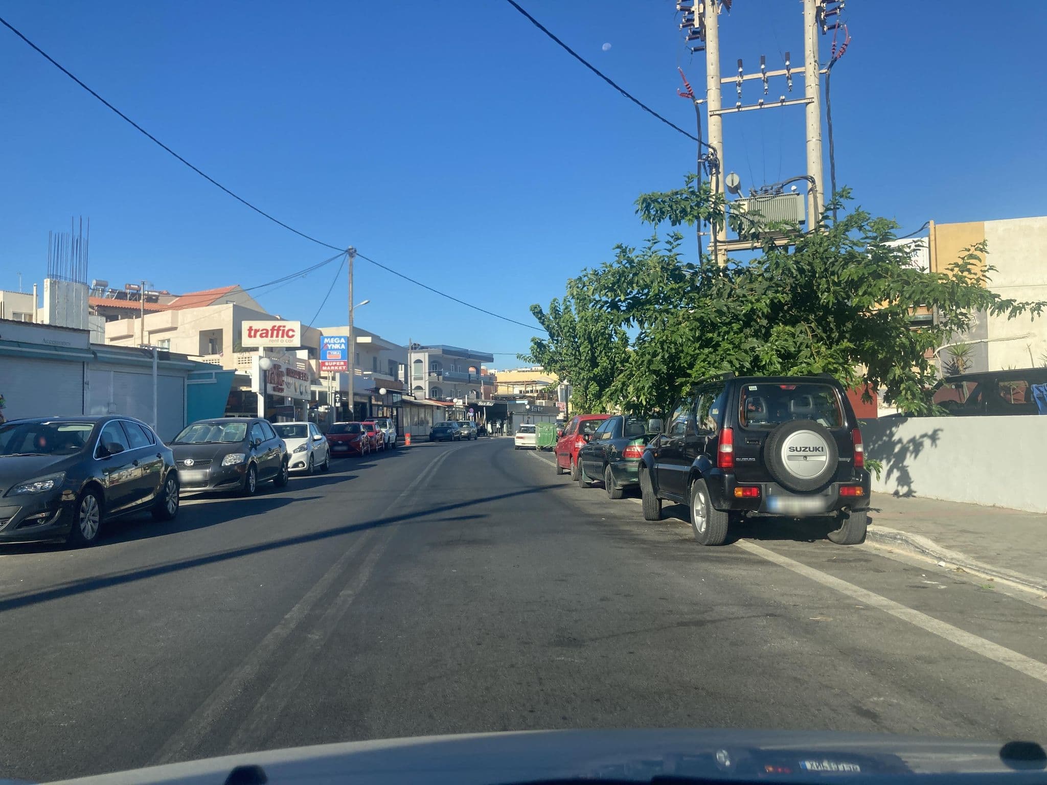 Street view near Atlantida Mare, Galatás — © fod (CC BY-SA · Mapillary)