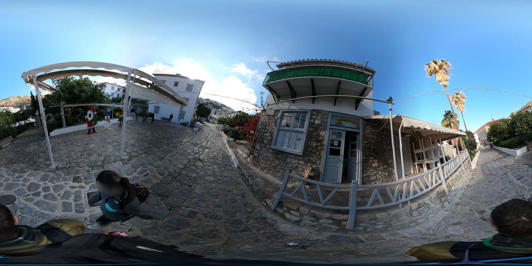 Street view near Orloff Boutique Hotel, Ýdra — © thompsondt (CC BY-SA · Mapillary)