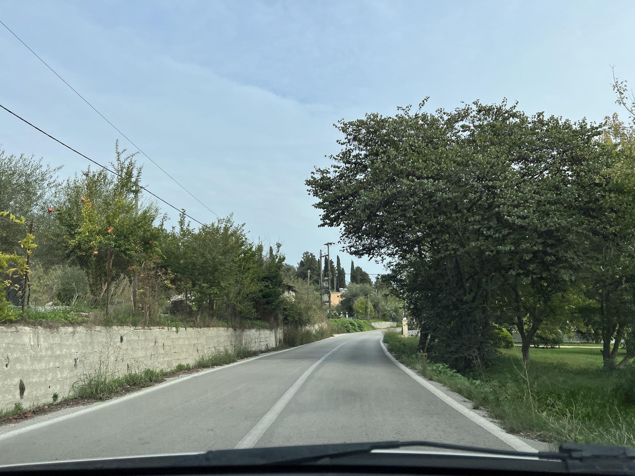 Street view near Marina studio, Agios Georgis