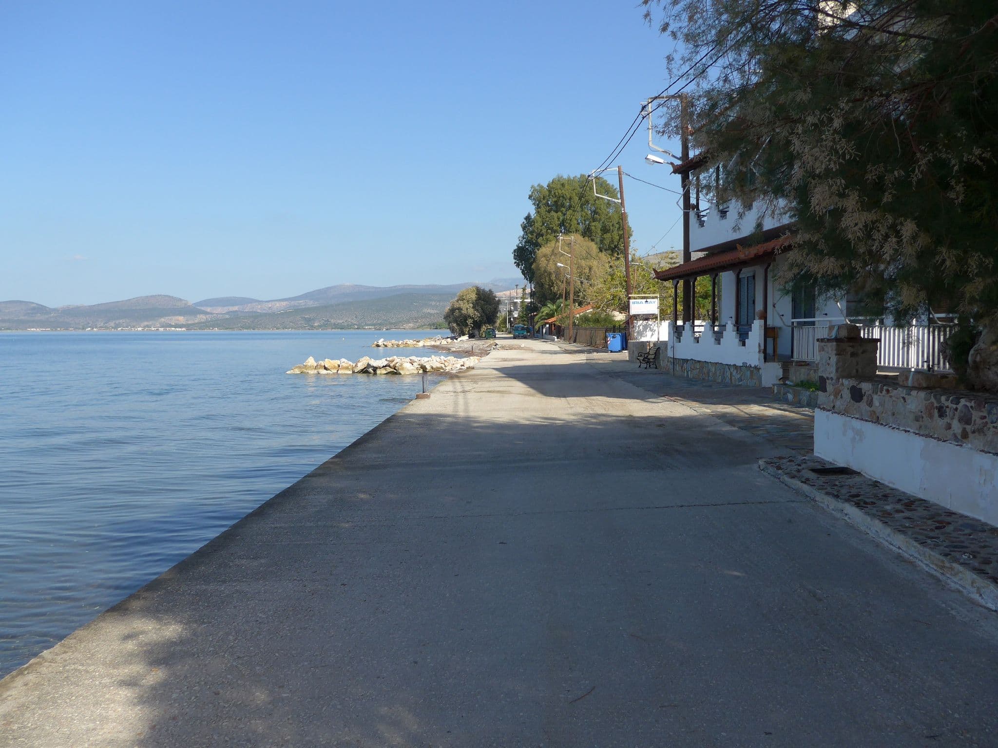 Street view near Sofia's, Drépanon — © cemetno (CC BY-SA · Mapillary)