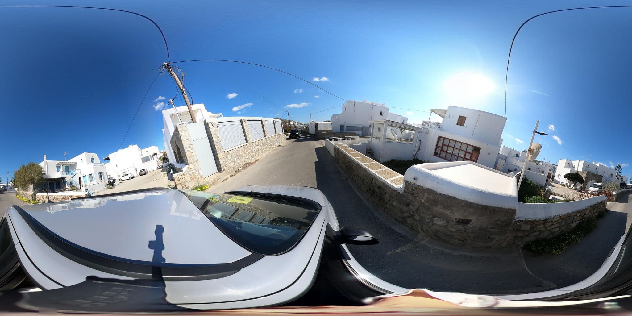 Street view near Asteria Hotel, Ornós — © efikour (CC BY-SA · Mapillary)