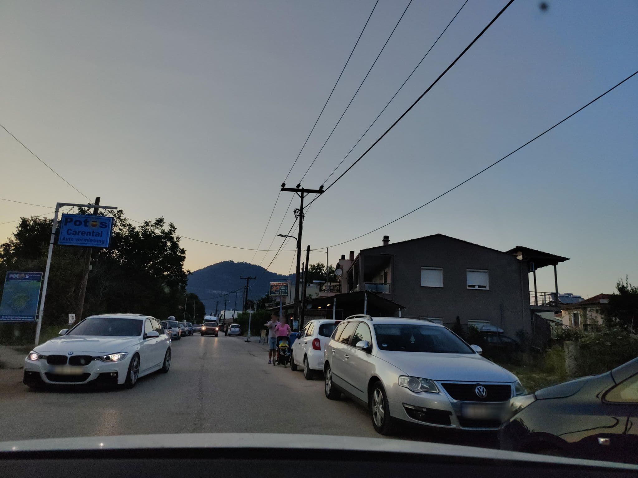 Street view near Villa Rania Apartments, Potamiá — © tr4sk (CC BY-SA · Mapillary)