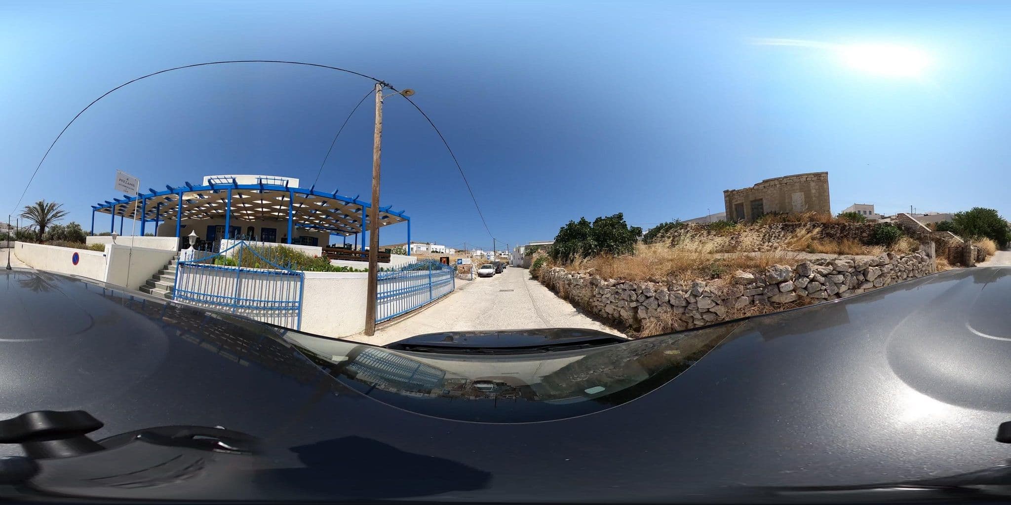 Street view near Prezanis Rooms, Adámas