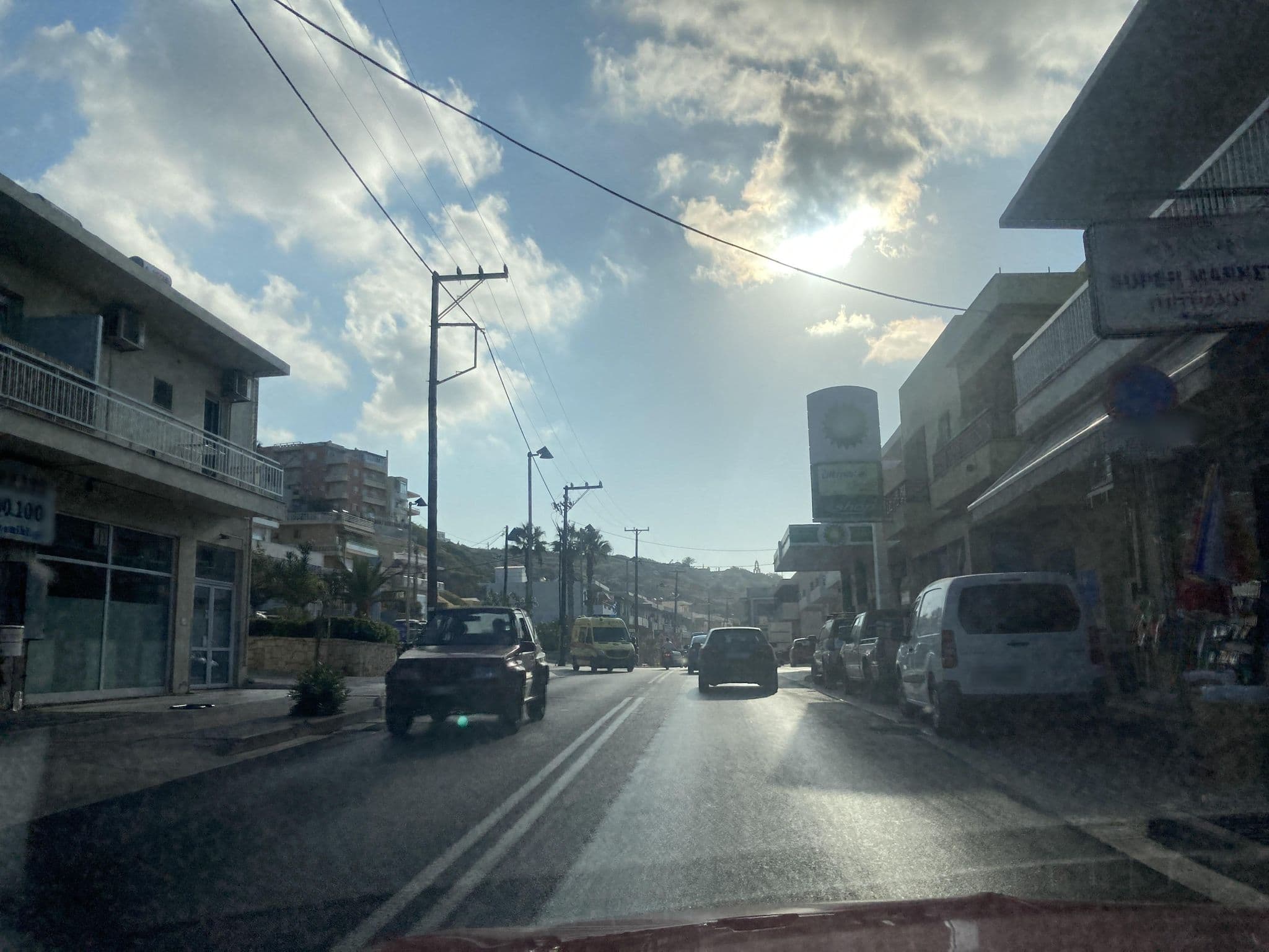 Street view near Beach Hotel Biri Ribo, Violí Charáki — © fod (CC BY-SA · Mapillary)