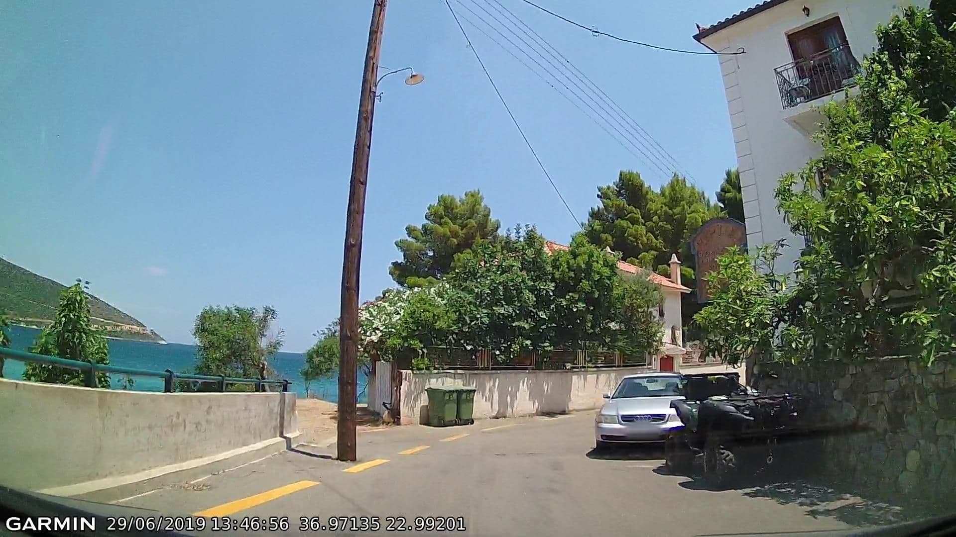 Street view near Hotel Myrtoo, Moláoi — © pppetros (CC BY-SA · Mapillary)