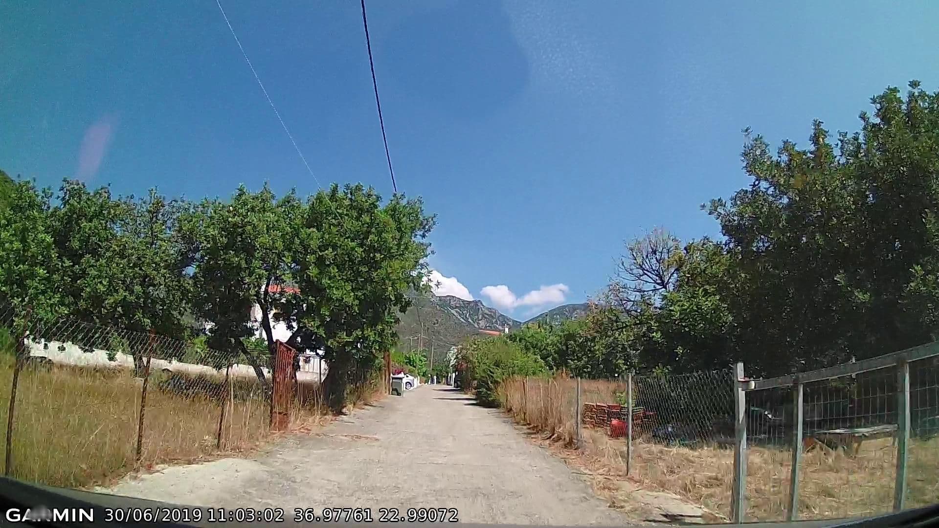 Street view near Alkyoni Apartments, Moláoi — © pppetros (CC BY-SA · Mapillary)