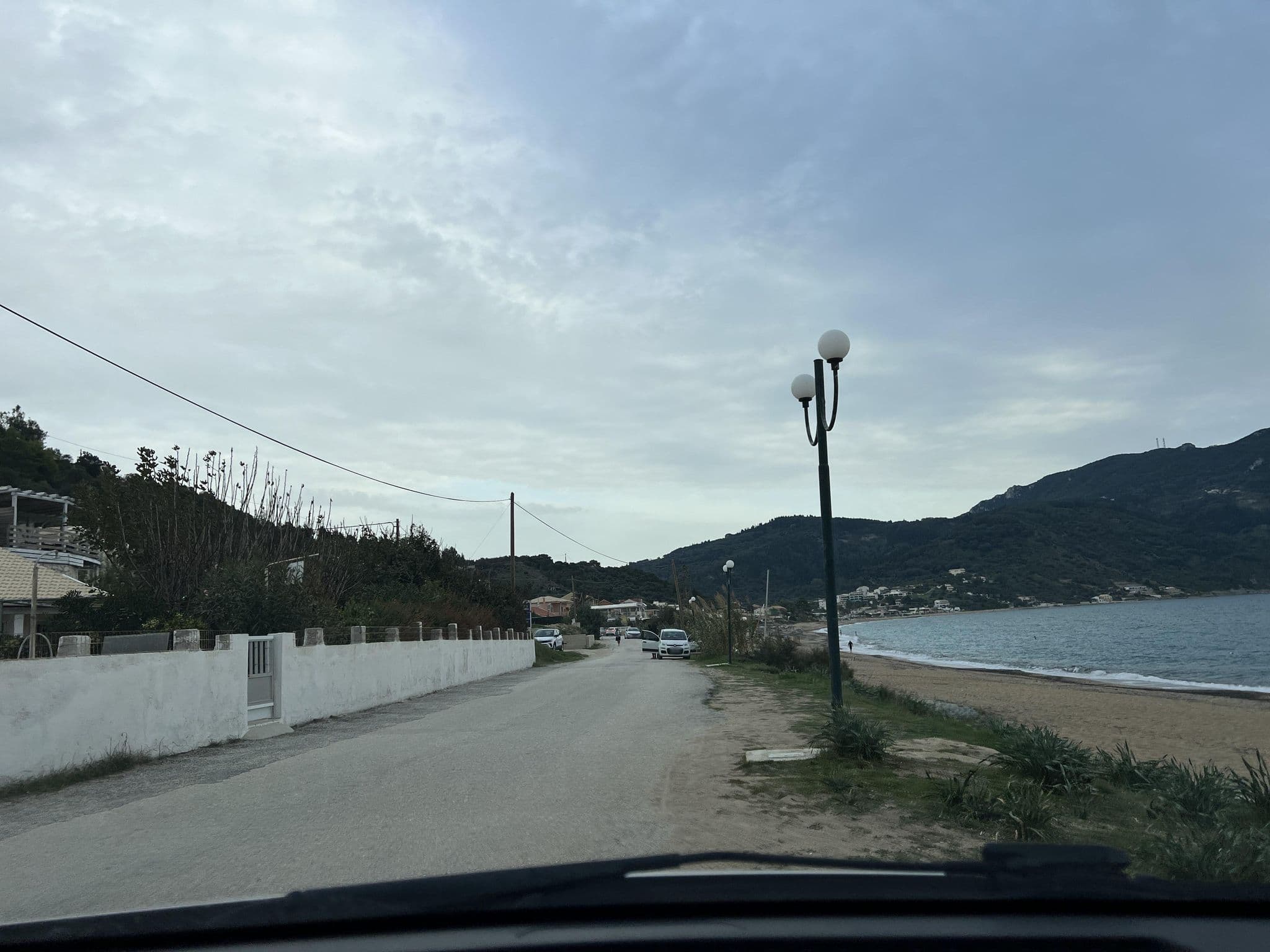 Street view near White house, Agios Georgis