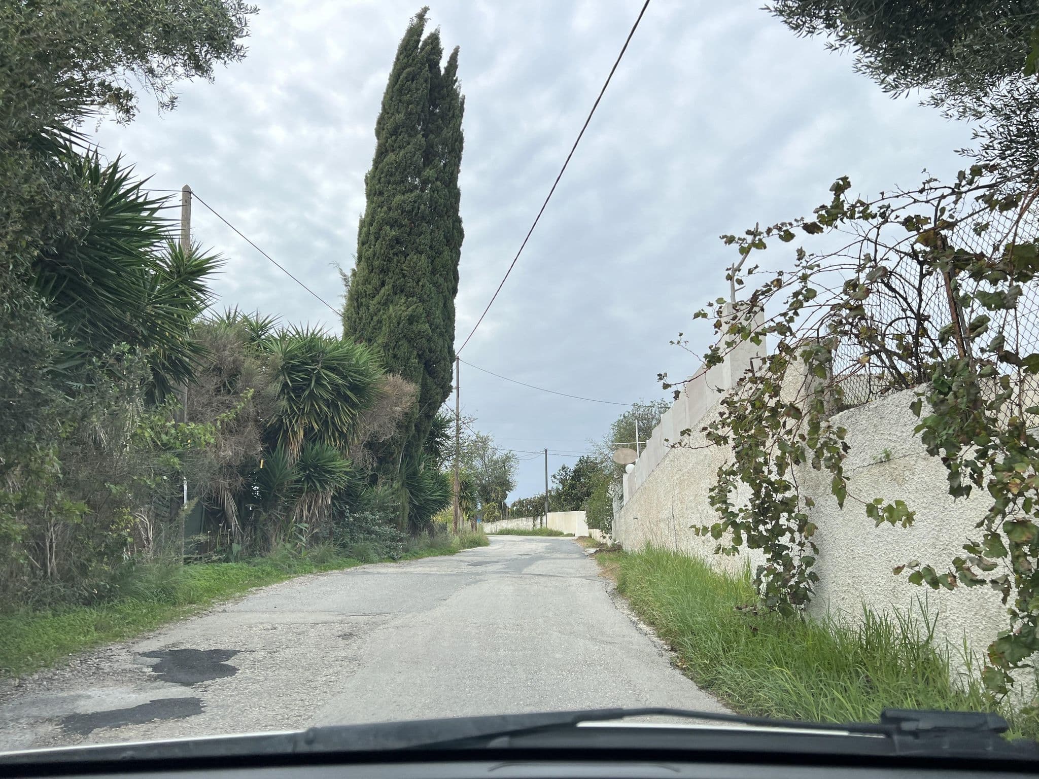 Street view near Galini, Agios Georgis