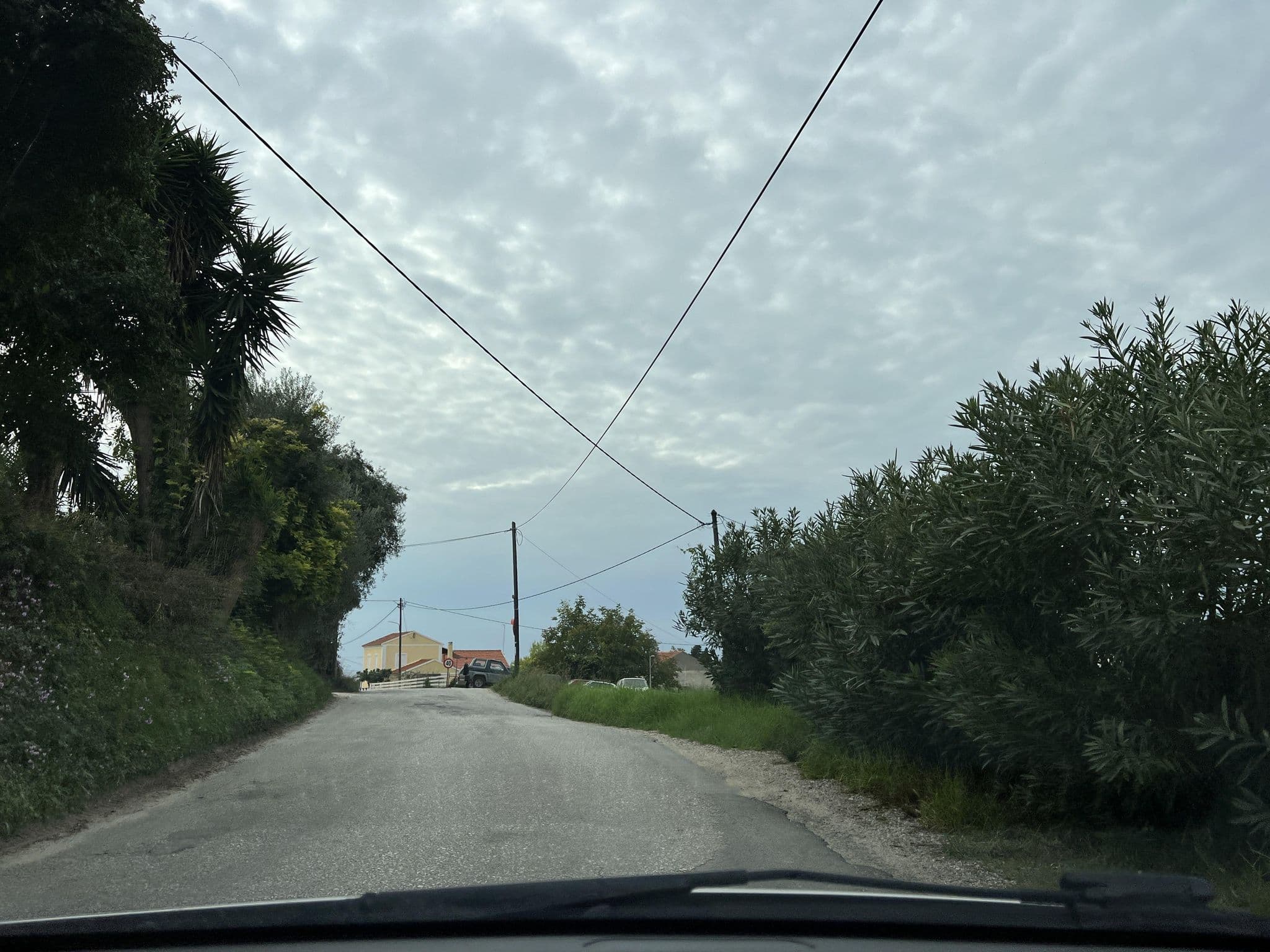 Street view near NIkos Apartments, Agios Georgis