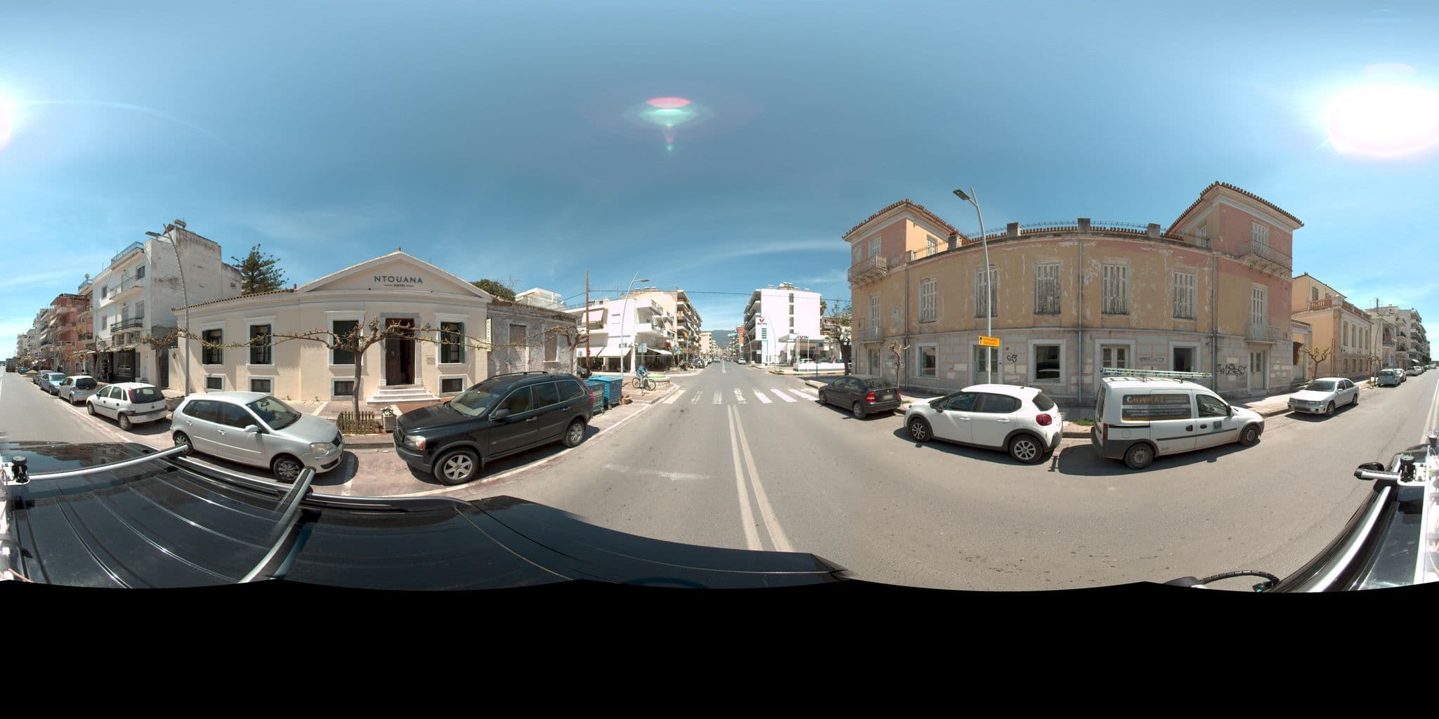 Street view near Hibiscus, Kalamata — © cpatinioti (CC BY-SA · Mapillary)