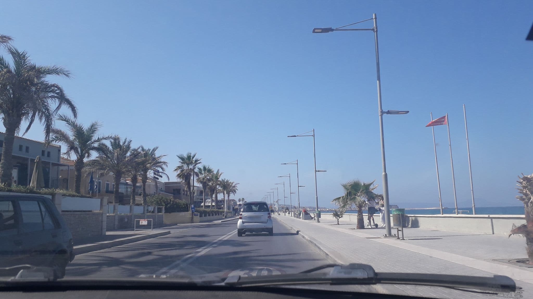 Street view near Aegean Pearl, Rethymno