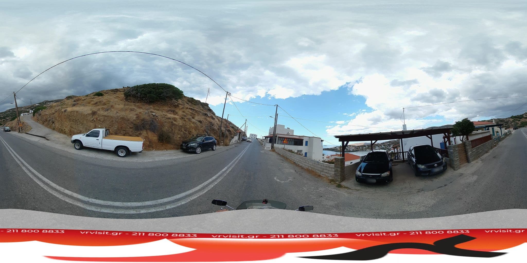 Street view near Amorani studio, Batsíon — © VRvisit (CC BY-SA · Mapillary)