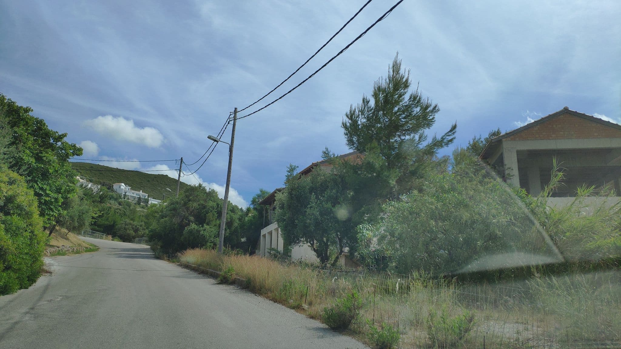 Street view near Sunset Studios, Lefkáda — © pppetros (CC BY-SA · Mapillary)