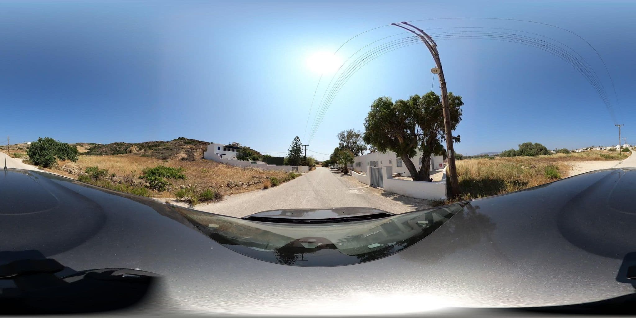 Street view near Aliki studios, Adámas