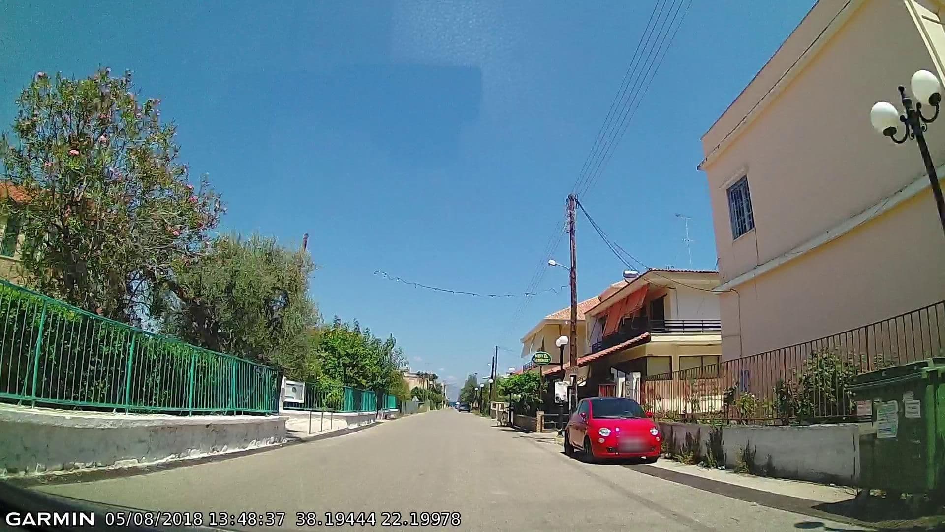 Street view near Hotel Lemonies, Diakoptó — © pppetros (CC BY-SA · Mapillary)