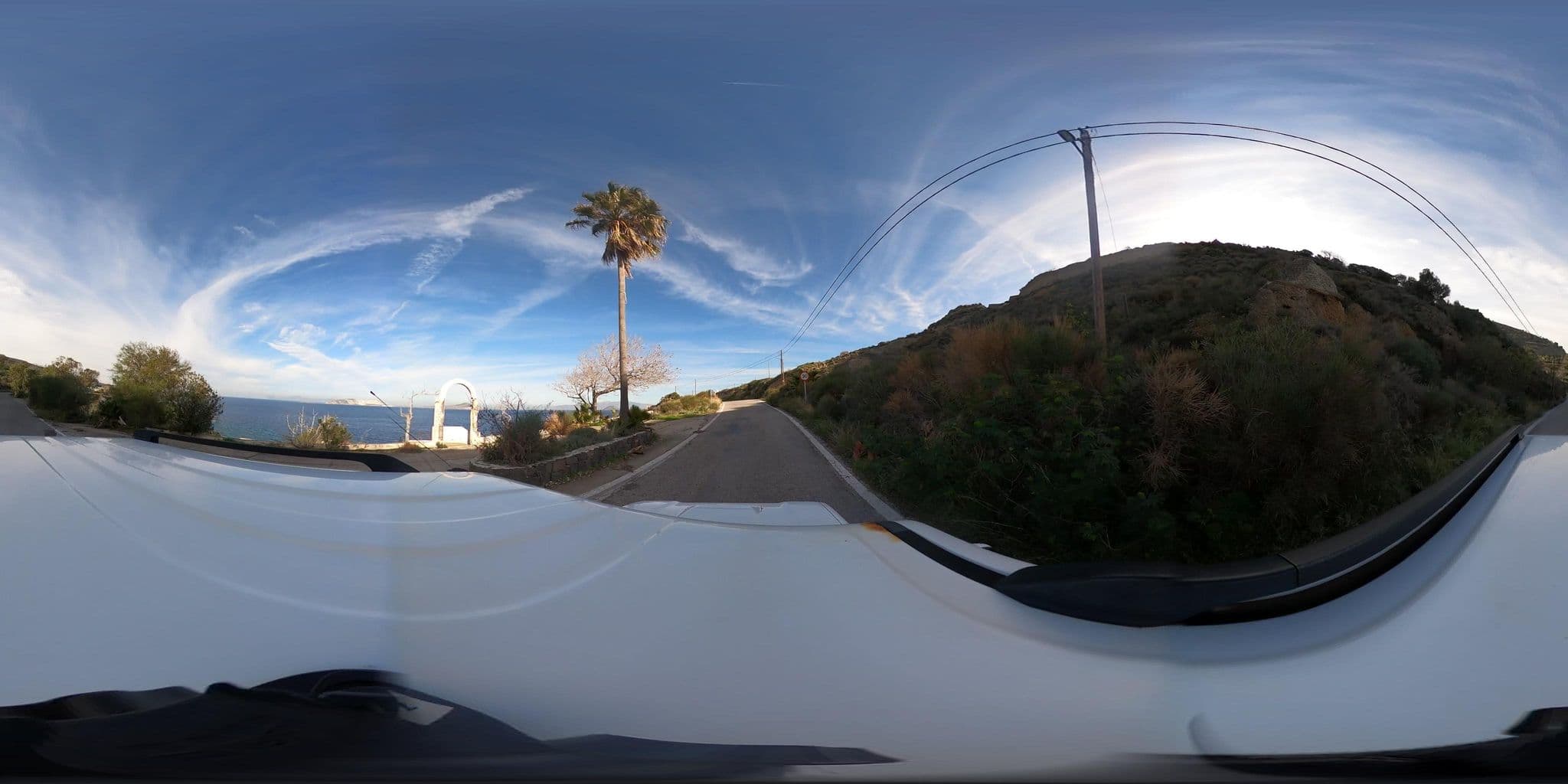 Street view near White beach, Kardámaina — © RoikosSA (CC BY-SA · Mapillary)