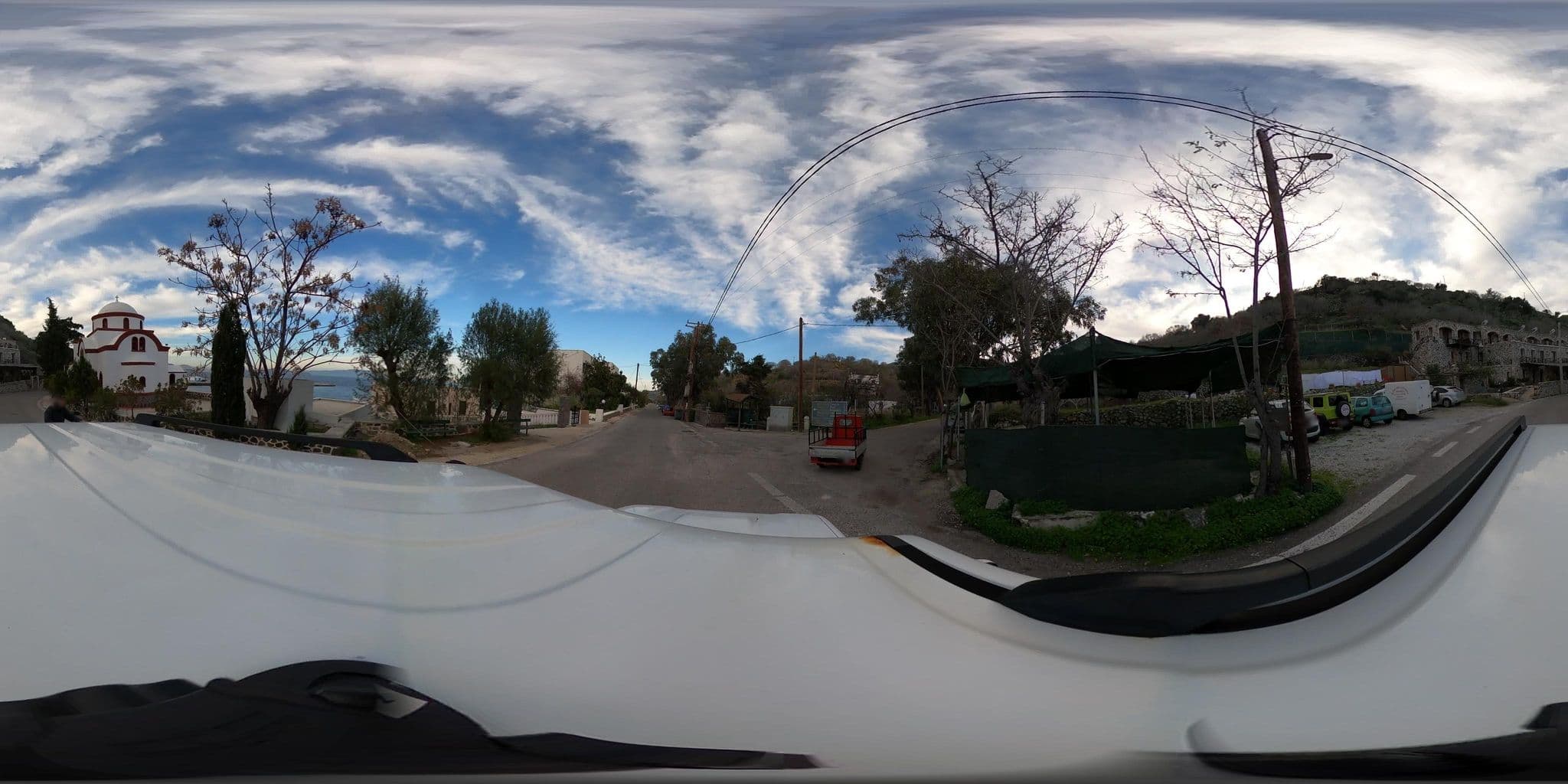Street view near Hotel Romantzo, Kardámaina — © RoikosSA (CC BY-SA · Mapillary)