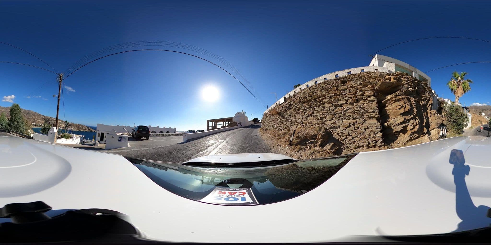 Street view near Hotel Petradi, Íos — © Triantafyllos_F20 (CC BY-SA · Mapillary)